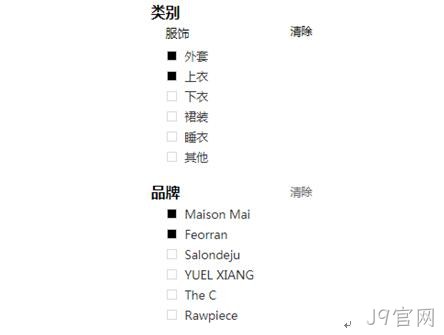 商品分类