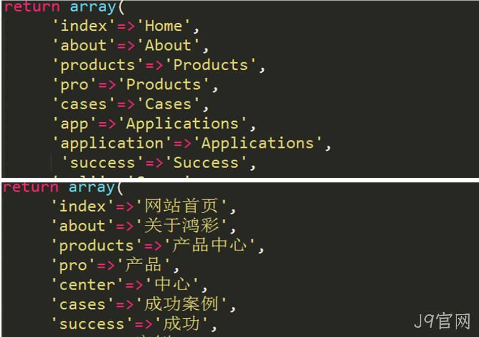 语言替换