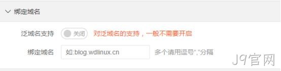 绑定域名