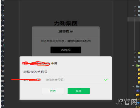 获取手机号码