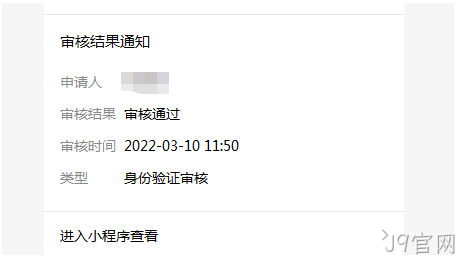 审核结果